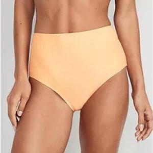 NWT OLD NAVY High-Waisted Bikini Swim Bottom COLOR SUNFISH SIZE MEDIUM